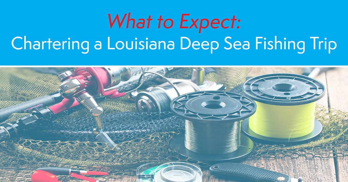 What to expect when chartering a louisiana deep see fishing trip