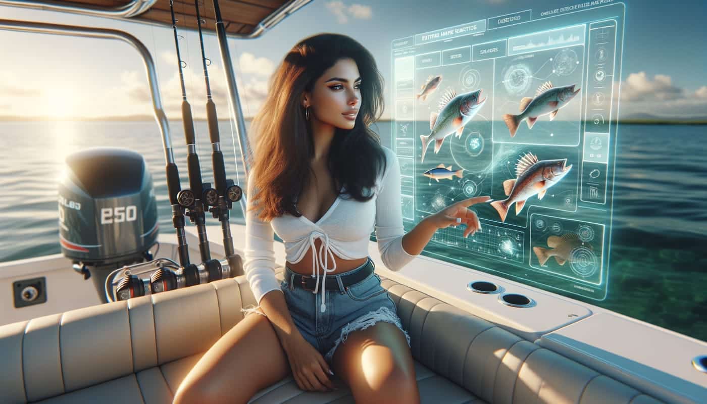 Photorealistic contextual image for: AI Search and Fishing Charters: Adapting to New Booking Dynamics