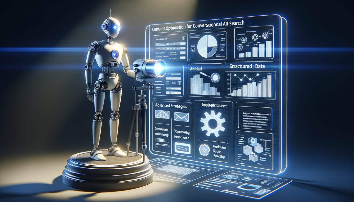 Photorealistic contextual image for: Content Optimization for Conversational AI Search