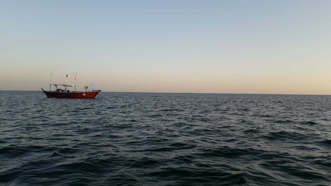 Offshore oil rig in Gulf