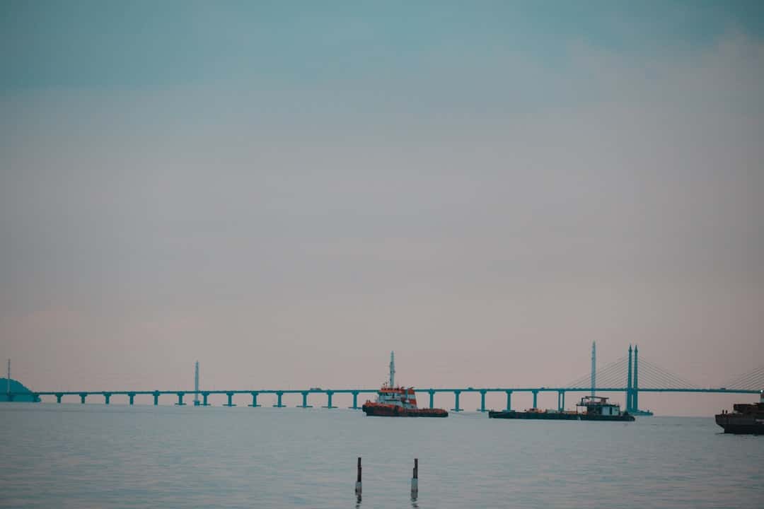 Coastal landscape near Venice, Louisiana